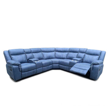 Großhandel Wissenschaft und Technologie Tuch Ecke Recliner Sofa